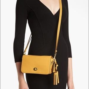 Coach crossbody bag - mustard yellow